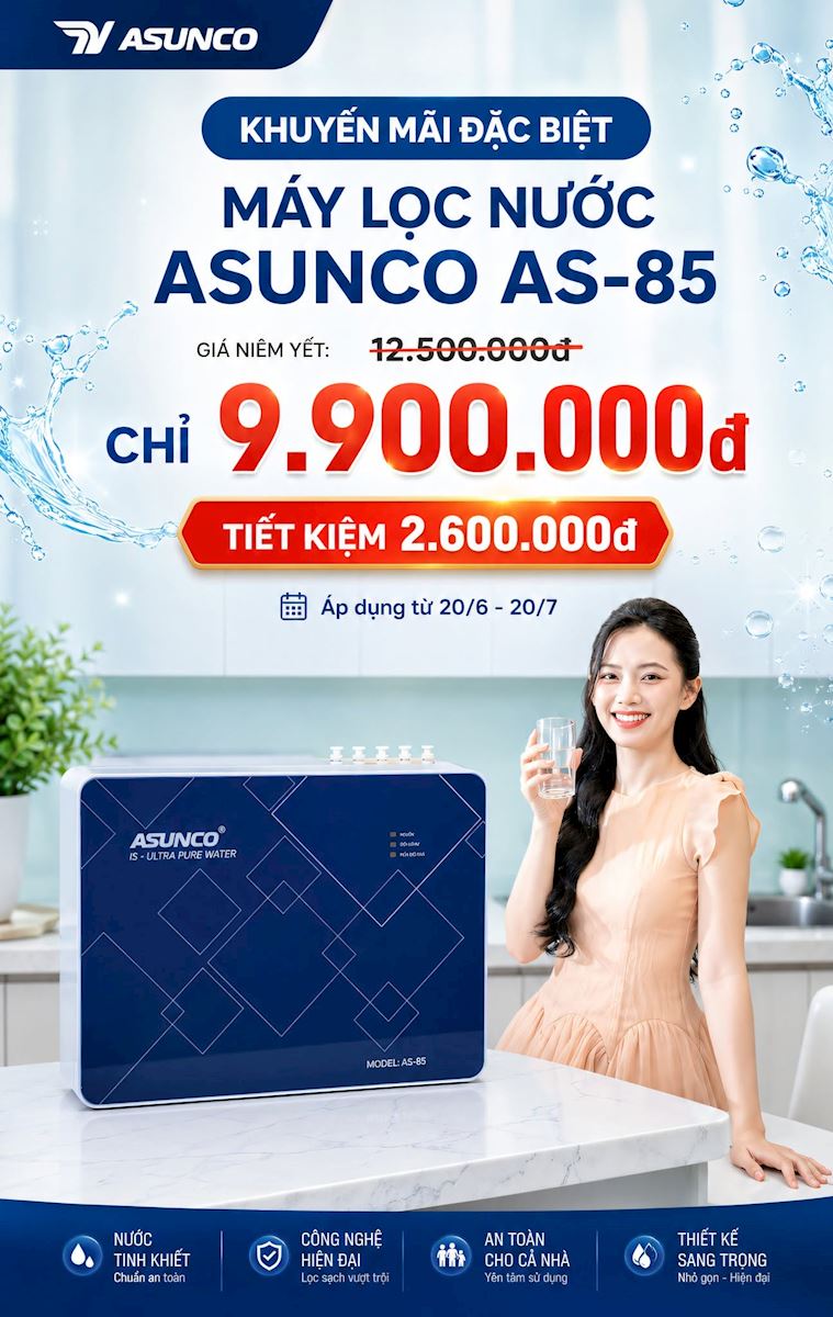 AS-85 giá 9.900.000đ: có phù hợp để lắp mới cho gia đình?