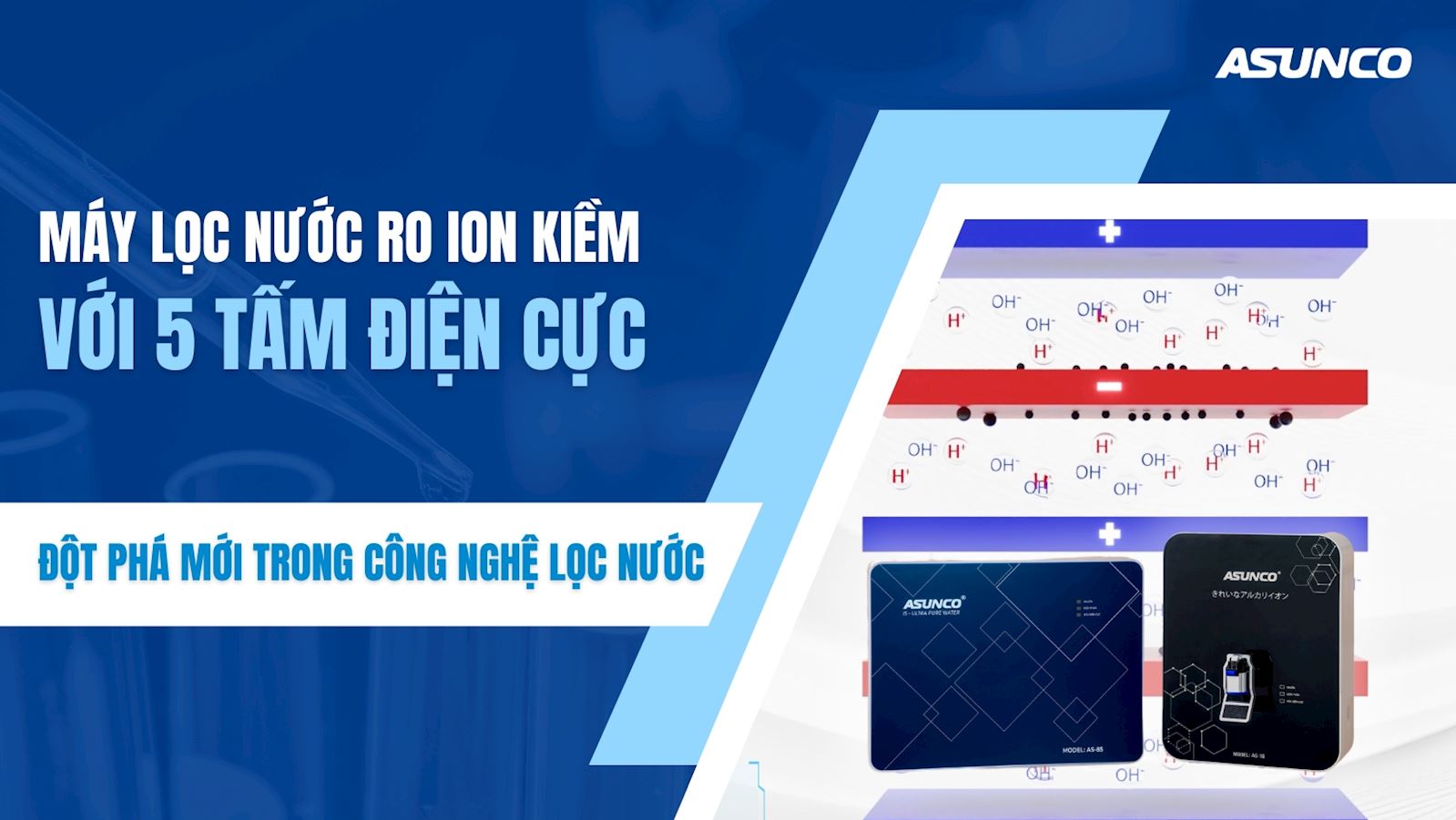 Máy lọc nước RO ion kiềm với 5 tấm điện cực: Đột phá mới trong công nghệ lọc nước