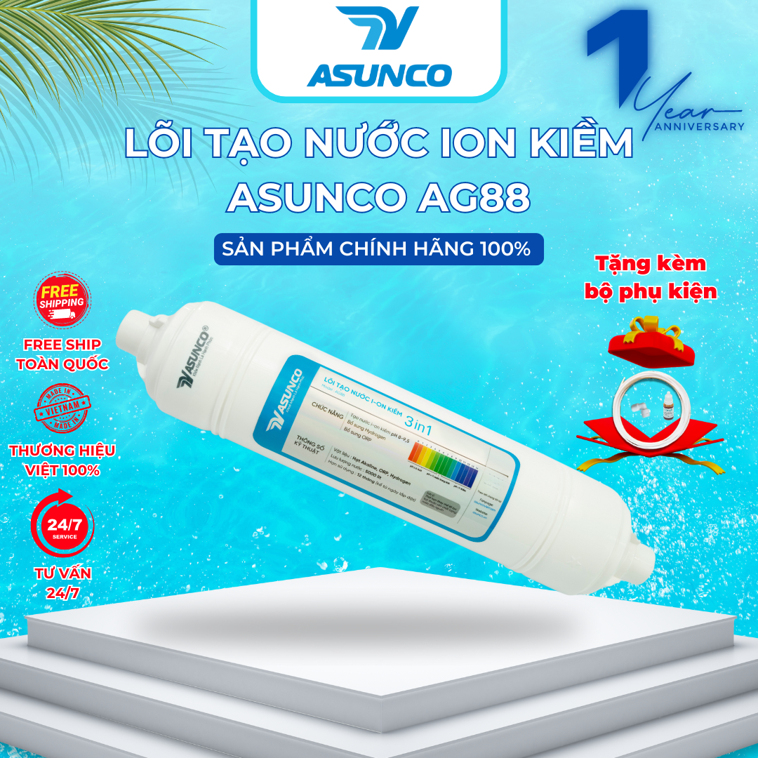 Lõi Tạo nước I-on Kiềm Asunco