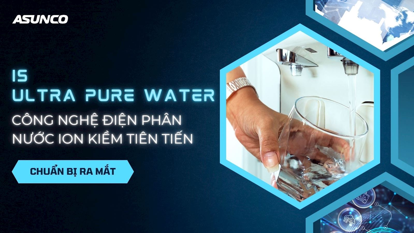 Công nghệ điện phân nước ion kiềm tiên tiến sắp ra mắt IS - Ultra Pure Water