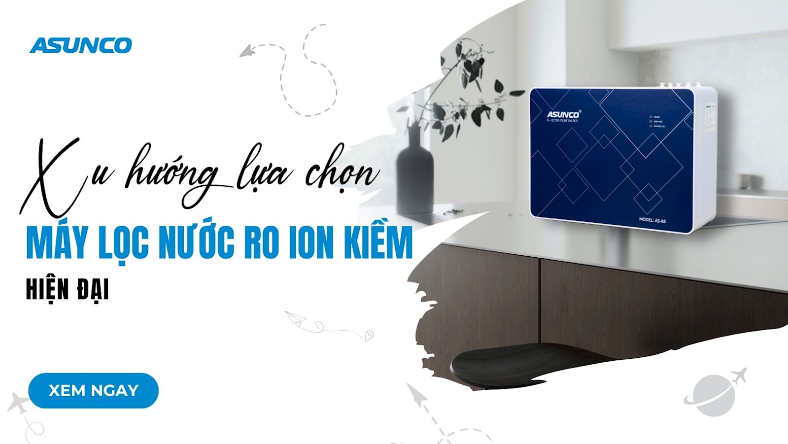 Xu hướng chọn mua máy lọc nước RO ion kiềm hiện đại