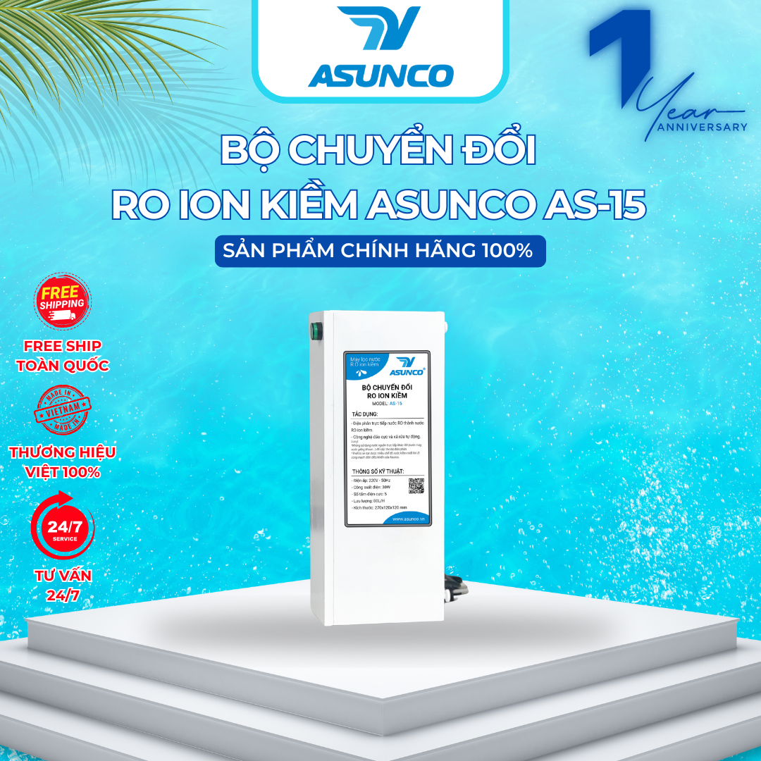 Bộ chuyển đổi RO ion kiềm AS-15