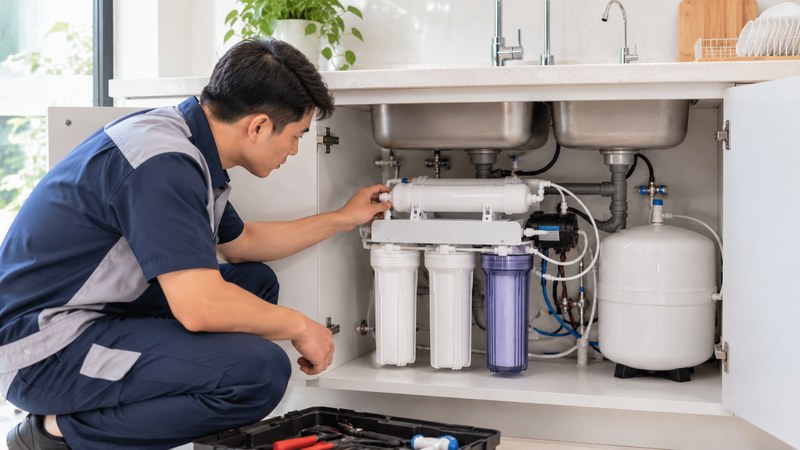 Máy lọc nước chạy liên tục: nguyên nhân và cách xử lý