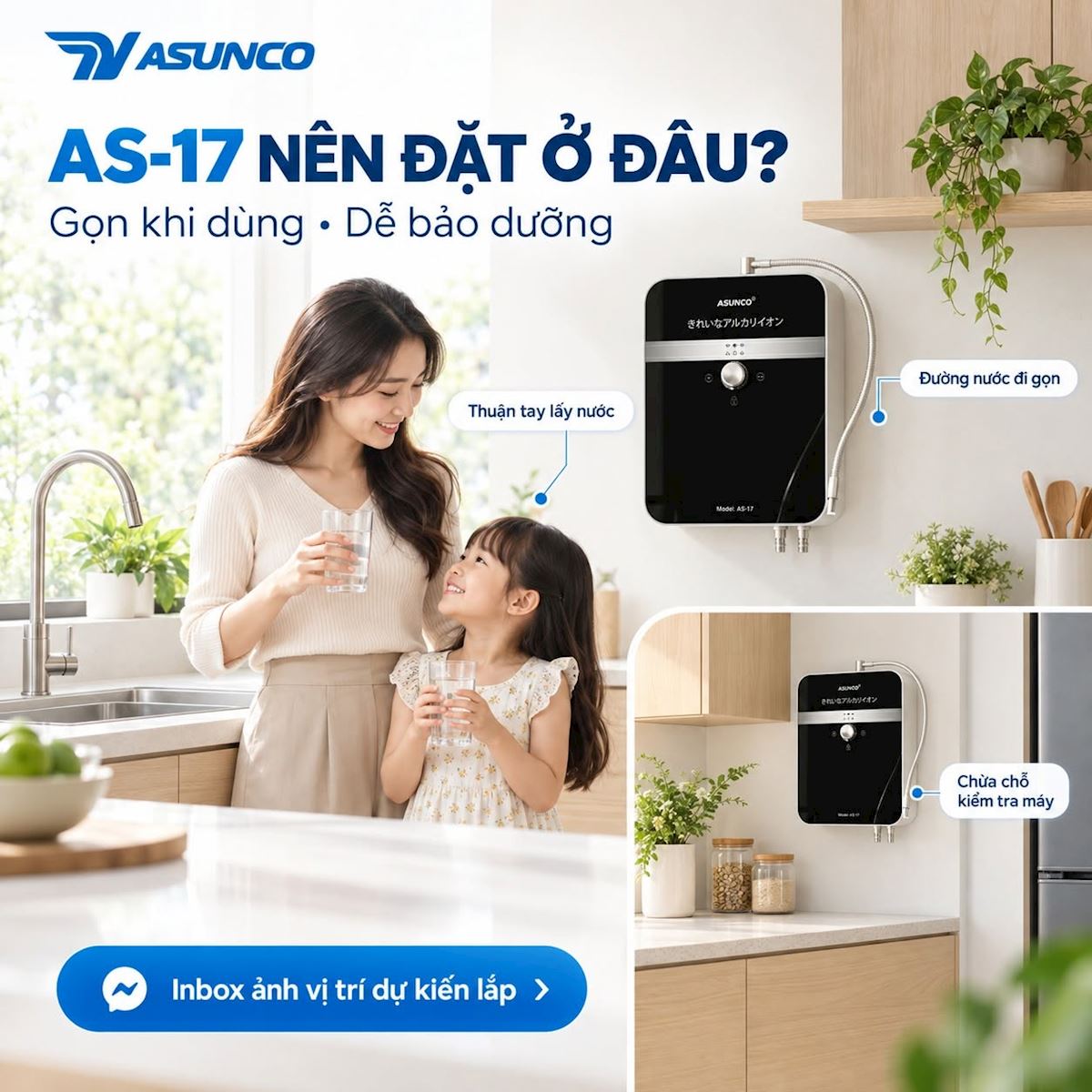 Vì sao nên tư vấn vị trí lắp đặt trước khi mua máy lọc nước?